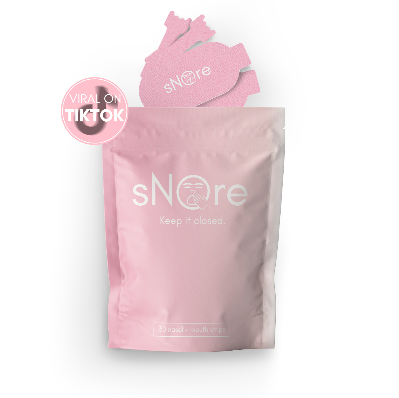 sNOre Mouth Tape & Nasal Strips